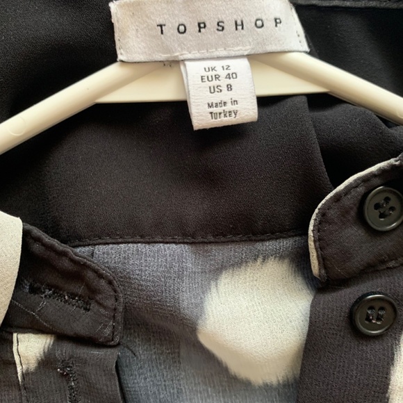 Topshop | Black White Polka Dot - Picture 4 of 7